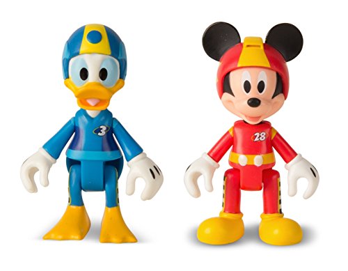 Mickey y Donald Figuras Juguetes Infantiles de Disney Roadster Racers