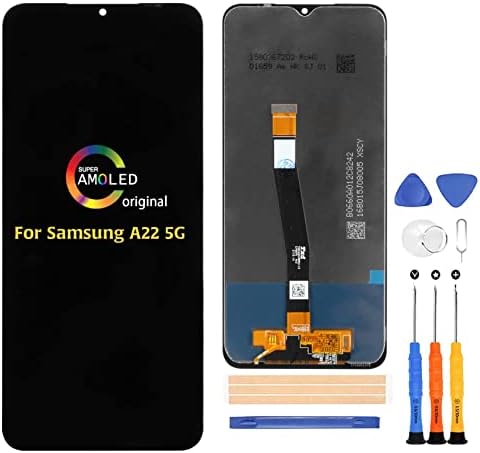 A-MIND for Samsung Galaxy A22 5G A226 【Original】 6.6 inch Screen Replacement LCD Display Touch Digitizer Full Assembly Repair Kits SM-A226B SM-A226B/DS with Tools (Not for A22 4G)