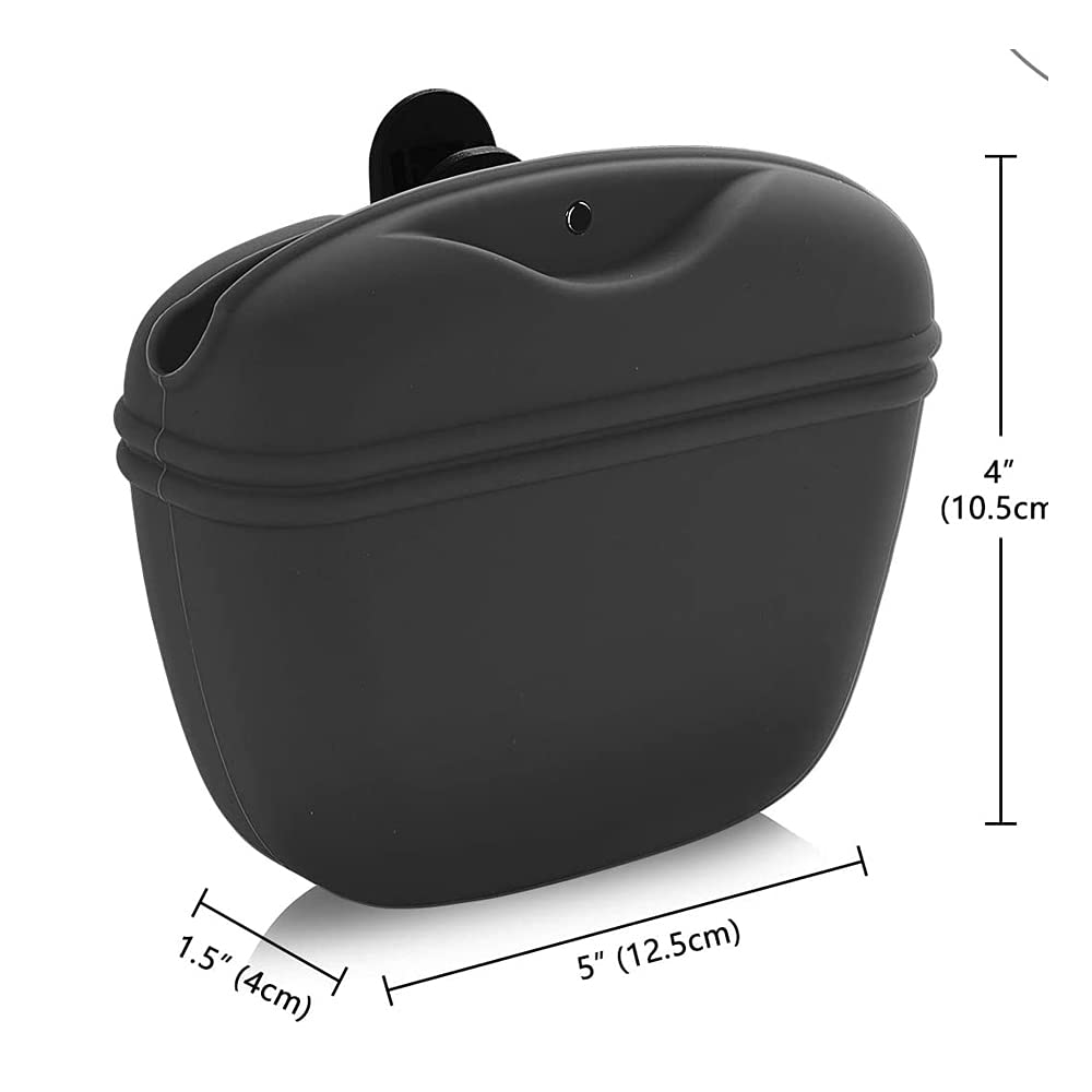 Sac à Friandises En Silicone Pour Chien Avec Clicker De Dressage - Pochette De