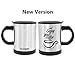 AZFUNN Self Stirring Coffee Mug - Self Stirring, Electric Stainless Steel Automatic Self Mixing Cup and Mug- Cute & Funny, Best for Morning, Travelling, Home, Office, Men and Women