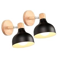 Verstelbare LED wandlamp in hout en metaal • Verlichting Trends