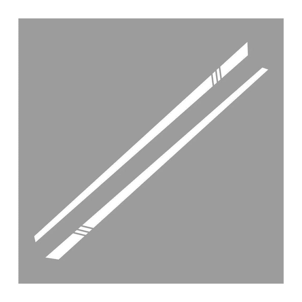 Car Vinyl Stickers Auto Decal Tuning Accessories(Glossy White)