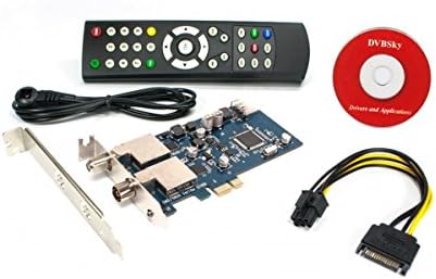 DVBSky T9580 V2 PCIe card with 1x DVB-S2 and 1x DVB-T2/DVB-C Tuner