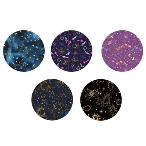 25pcs Sensor Covers for Libre 2/Libre 3, 5 Styles Tarot Card Adhesive Patches Sweat Proof Waterproof Adhesive Patches Sensors