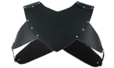 Viking Warrior Chest Armor Medieval Faux Leather Chest Armor Retro Mercenary Knight Archer Body Armor Adjustable Vest Armour Ren Faire Party Cosplay Halloween Pirate Vest Viking Costume Waistcoat