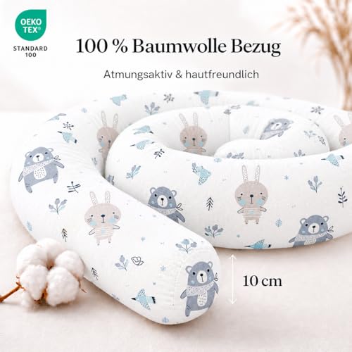 Oreiller corps latéral anti mal de dos avec coton lavable 400 cm