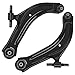 Detroit Axle - Both (2) Front Lower Driver & Passenger Side Control Arm and Ball Joint Assembly - 10-Year Warranty - For 2007 2008 2009 2010 2011 2012 Nissan Sentra