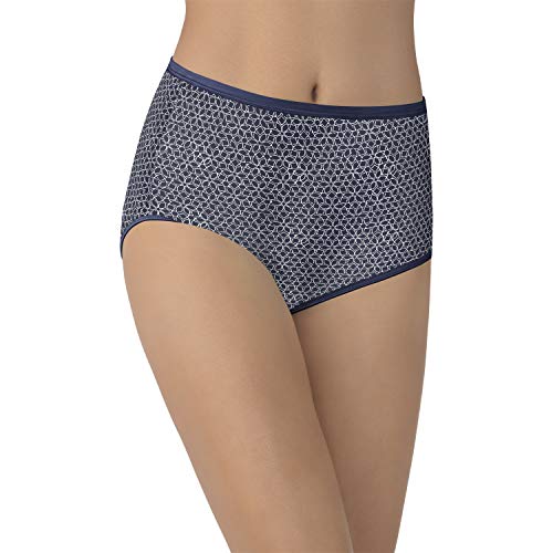 Image of Vanity Fair Women's Illumination Brief Panty 13109, Mercury Print, 10