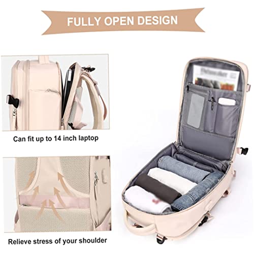 Liummrcy Large Travel Backpack Women Transportez Un Sac A Dos Une Randonnee Sac A Dos Impermeable Exterieur Sport