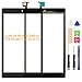 Touchscreen-Digitizer für Amazon Kindle Fire HD8 7. 2017 Bildschirm Ersatz HD 8 SX034QT Touch Digitizer Sensor Glas Kits (Black Touch)