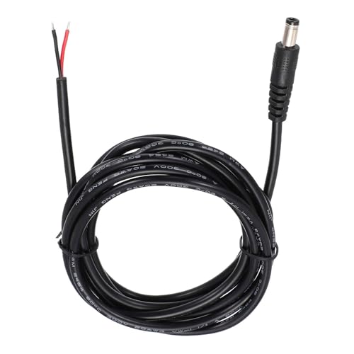Cable de alimentacion CC de 5,5mm x 2,5mm a cable desnudo para arreglar fallos de carga en PC
