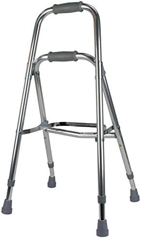 Days Hemi Walker, Mobility Aid for Elderly, Handicapped, Disabled users, One Arm or Hand Support, Folding Walker, Aluminum Support Walker, Height Adjustable, Weight Capacity of Up to 300 Pounds