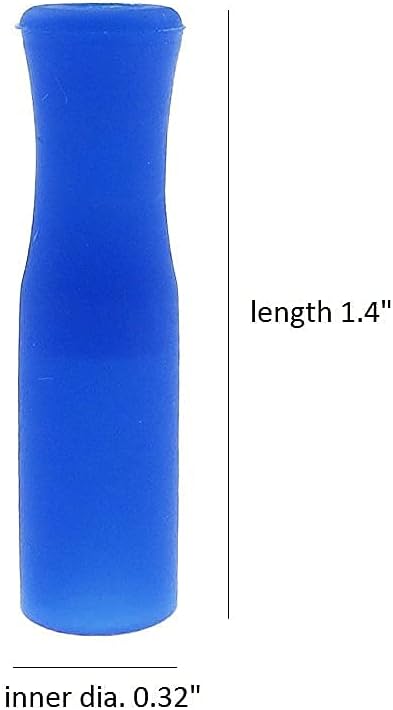 14 Inch Stainless Steel Straws, 4pcs Ultra Long Reusable 0.32" (8mm) Big Wide Metal Straws for 40oz/64oz Tumblers or Super Tall Cups with Silicone Tips and Cleaning Brush - Image 4