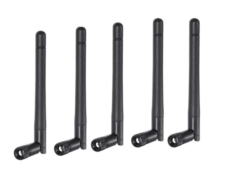 nbr 3dbi rp sma male wifi 2.4ghz rubber duck antenna whip omni antenna for wifi router wireless network card usb adapter security ip camera video surveillance monitor-5 pc.