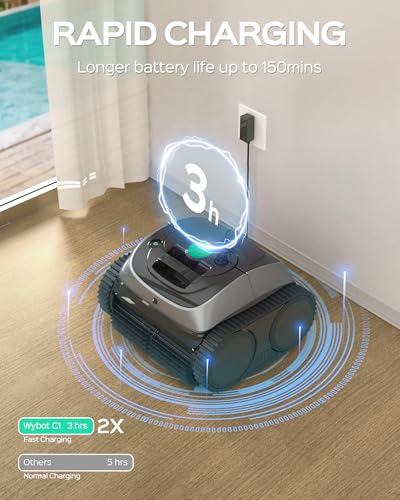 WYBOT E1-A Robotic Pool Vacuum for Inground Pools