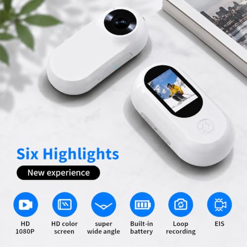 Image of Updated Cat Collar Camera,Pet Sport Camera with Video Records,Wireless Mini Body Small Cam HD 1080P Security Cameras Outdoor /Indoor Puppy Supplies /Stuff Birthday Gift No WiFi Needed