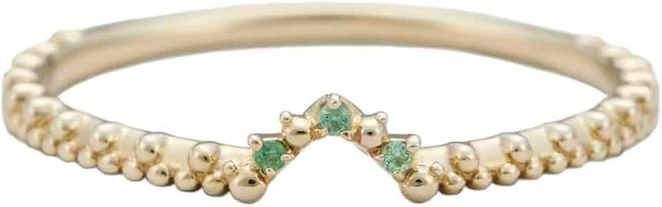 Amazon | [ノジェス] 【Pocket Ring】K5エメラルドリング