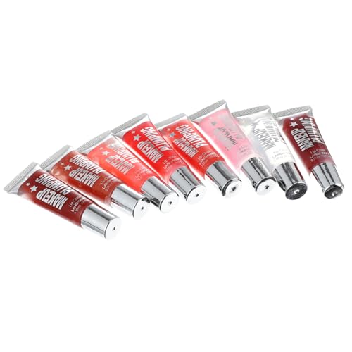 FRCOLOR 2 Juegos Lápiz Labial Pearl Jelly Kit De Labios Flash Suit Lápiz Labial Mate Lápiz Labial Líquido Brillo Labial Lápices Labiales Lápiz Labial Hidratante Jelly Lápiz Labial 8 Uds * 2