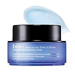belif Vitamin E Jelly Overnight Mask – Hydrating & Plumping Face Moisturizer with Red Algae & Jojoba Oil, Deep Repair for Glass Skin, Korean Sleeping Mask for Intense Hydration & Radiance, 2.53 fl oz