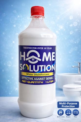 Image of Home Solution Phenyl Floor Cleaner Liquid 1 Lit | Powerful Disinfectant | Kills 99.9% Germs | Removes Dirt & Odor | Long Lasting Fresh Fragrance