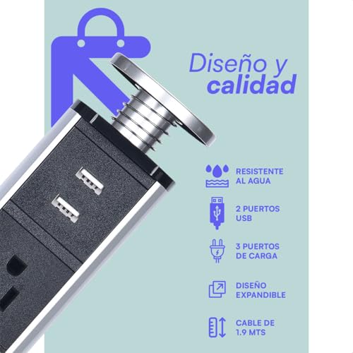 Contacto eléctrico con puerto USB 11 Imagen adicional