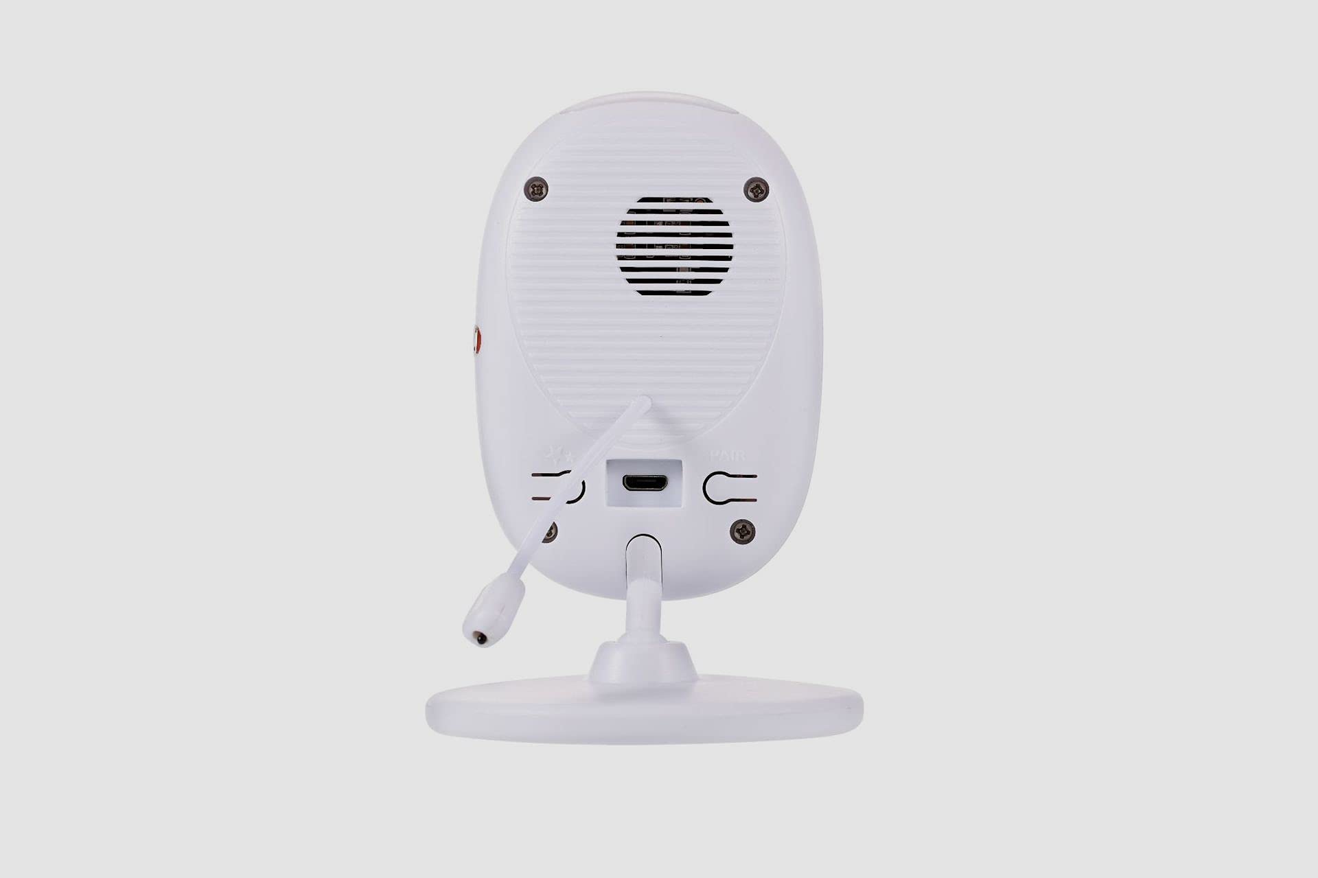 BM2 : Babyphone Caméra Moniteur bébé sans Fil, Ecran LCD 2.4 ", Portée Transmission 100 Mètres, Vision Nocturne, Microphone Haut-Parleur, Capteur Température, Veilleuse, Berceuse, Rechargeable