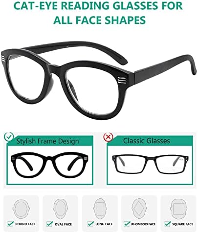 Mini Brille - Occhiali Da Lettura Stile Da Gatto, Custodia Inclusa - Foto 8