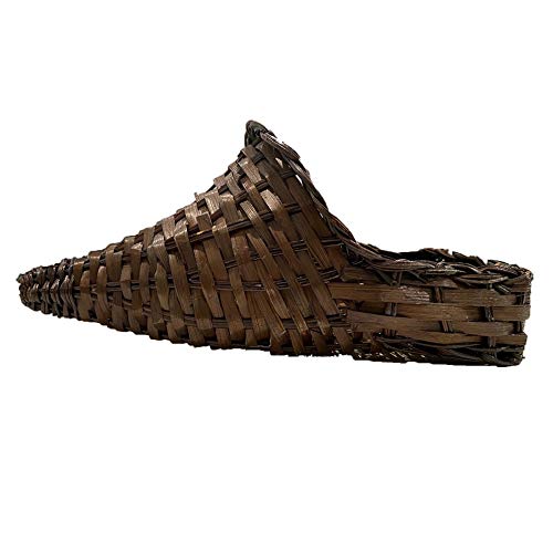 Homvare Wicker Cornucopia, Small Branch Standard Ratan Ornament, Decor for Home Parties, Lunch & Dinner, Thanksgiving, Fall, Autumn & Christmas - Indoor and Outdoor - 10 1/4"