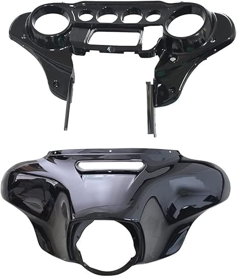 Amazon.com: ZXMOTO Black Batwing Outer Fairing and Inner