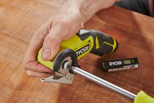RYOBI RCT4-120G 4V Cordless Cutting Tool (1 x 2.0Ah), Hyper Green - image 6