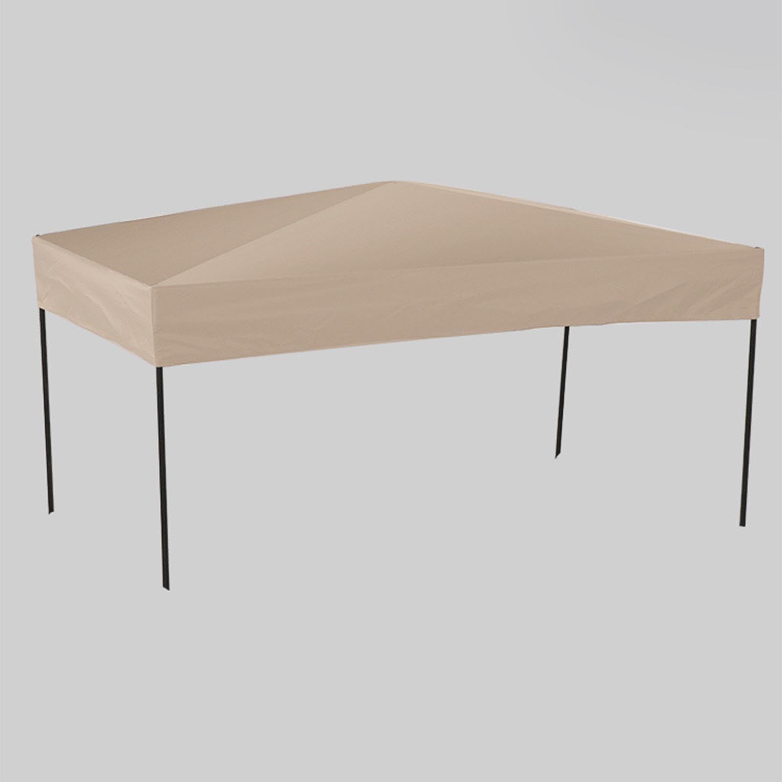 Milageto Auvent de Chariot de Camping, équipement de Plein air Multifonctionnel pour Pique-Nique, pour Chariots carrés de 1,5 cm, Borwn
