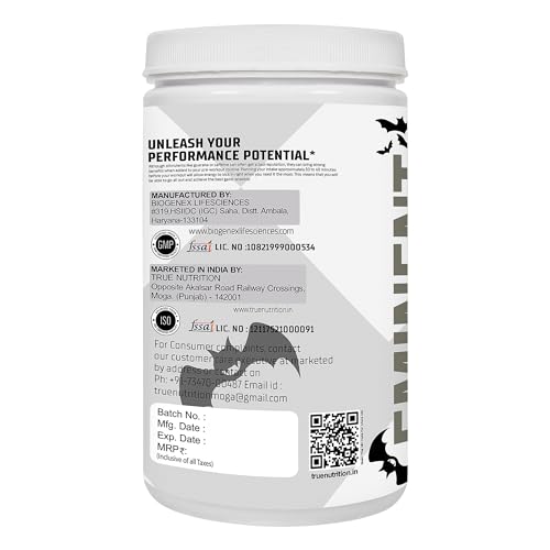 Image of True Nutrition - Alpha Pre-Workout (400g, 30 Servings) | Fruit-Punch | Beta Alanine | Caffeine | L-Citrulline | Beet Root Extract | Velvet Bean Extract | Insane Pump | Extreme Energy | Enhanced Focus