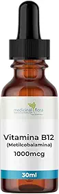 Vitamina B12 Metilcobalamina 1000mcg Sublingual Morango - 30ml