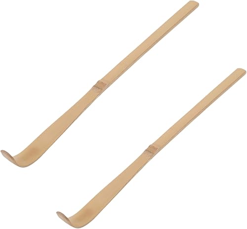 Cuchara japonesa de bambú matcha  7.1 in marrón tradicional cuchara de ceremonia de té para matcha y café  Accesorios duraderos y ecológicos