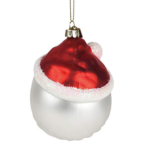 Raz Imports Retro Santa Claus Face Ornament #TOP3