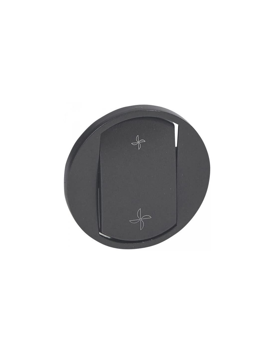 Legrand 066602 Placca Céliane Laqué 2 postes - Finitura Gris Perle