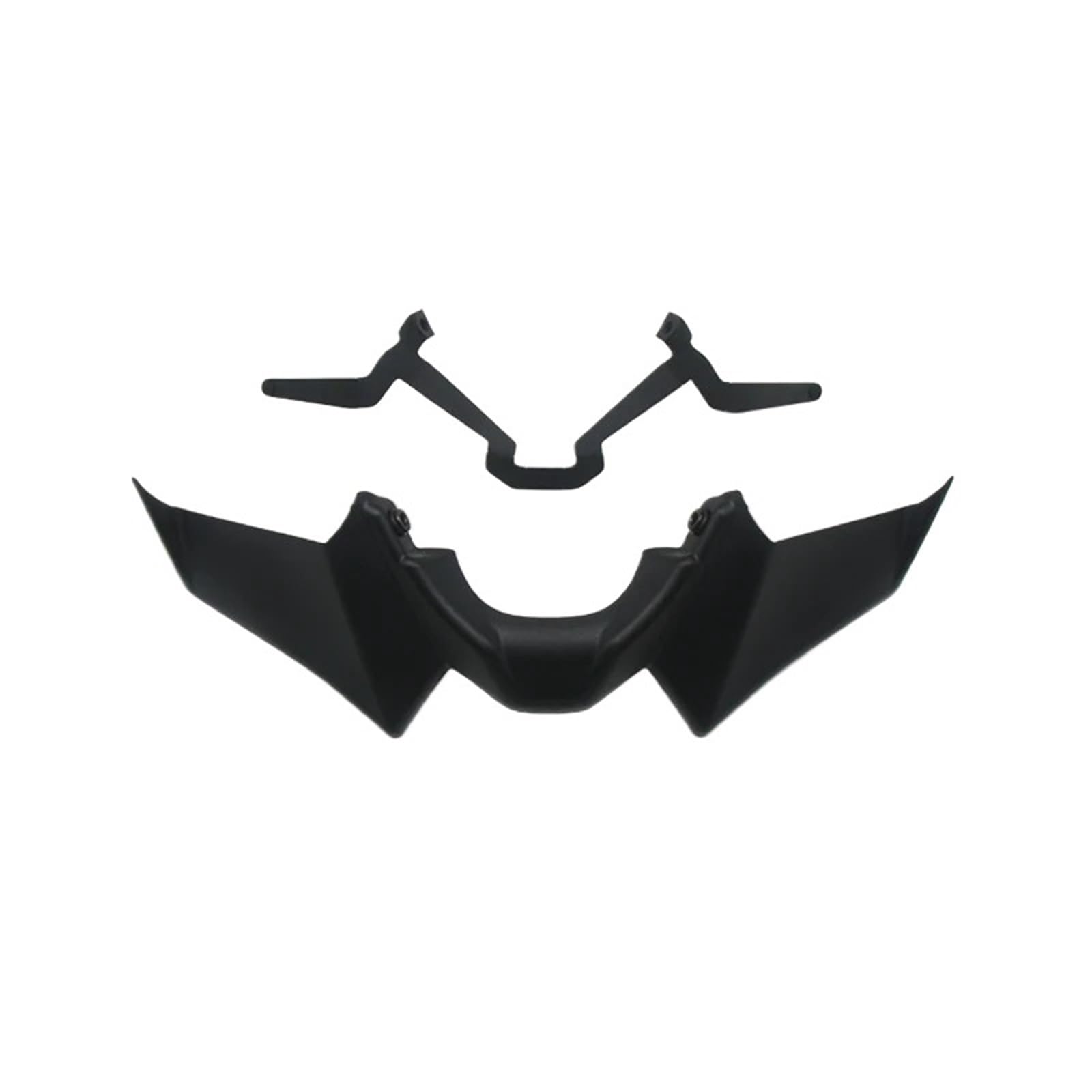 Front Bumper Splitter dachowy Pasuje do YAMAHA MT 07 2021 2022 2023 Naked Front Downforce Spoiler Winglet Aerodynamiczny zestaw skrzydeł