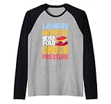 Funny Laundry Workers Spruch Love Leinen Faltbar Raglan