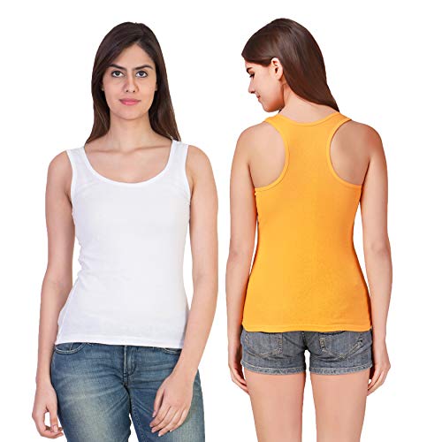 Image of Camisole Tank Top Vest Racerback Sando Camis for Women, Girls (Pack of 2)