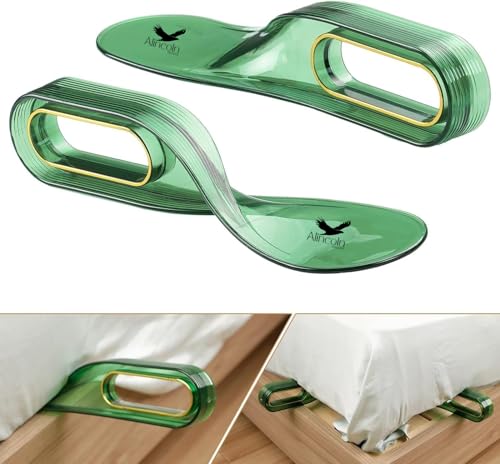 Image of ALINCOLN Premium 11 inch 2 Pack Bedsheet Tucker Tool for Bed Making | Double Bed Mattress Lifter and Bed Sheet Tucking Tool for Elderly, Pregnant Women & Back Pain | Durable ABS Plastic
