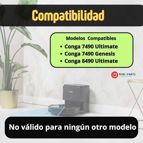 Pièces de rechange Cecotec Conga 7490 / 8490 Ultimate Roboparts