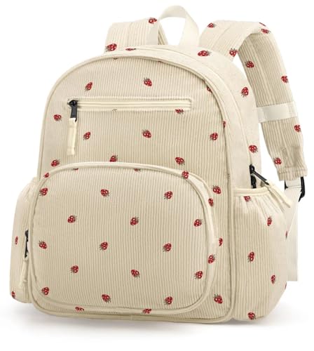 Image of atgark Corduroy Toddler Backpack for Girls Boys: Preschool Kindergarten Backpack - Cute Kids Backpacks for Girls Boys
