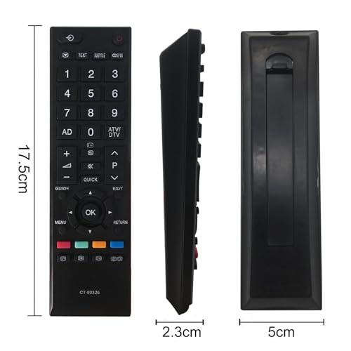 Télécommande TV universelle de remplacement CT-90326 pour téléviseur LED LCD