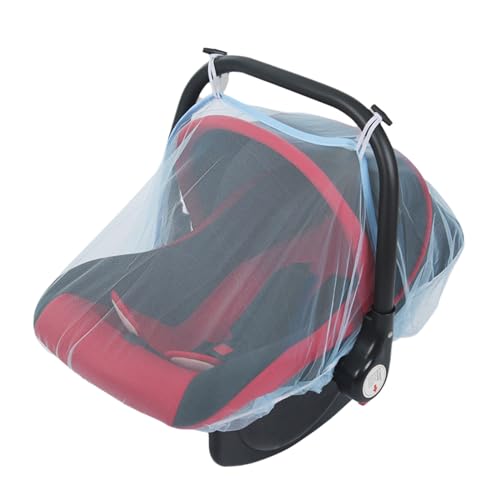 Asiento de coche para bebé a prueba de insectos, red de malla antiinsectos para cochecitos, equipo de viaje infantil, funda de asiento de coche para bebé