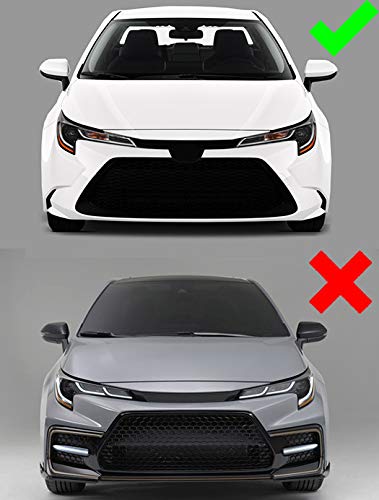 AstraDepot White-Amber-Blue 72W 96-LED 4010 SMD DRL City Running Turn Signal Fog Light Compatible with 2020-2021 2022 2023 2024 Toyota Corolla L LE XLE