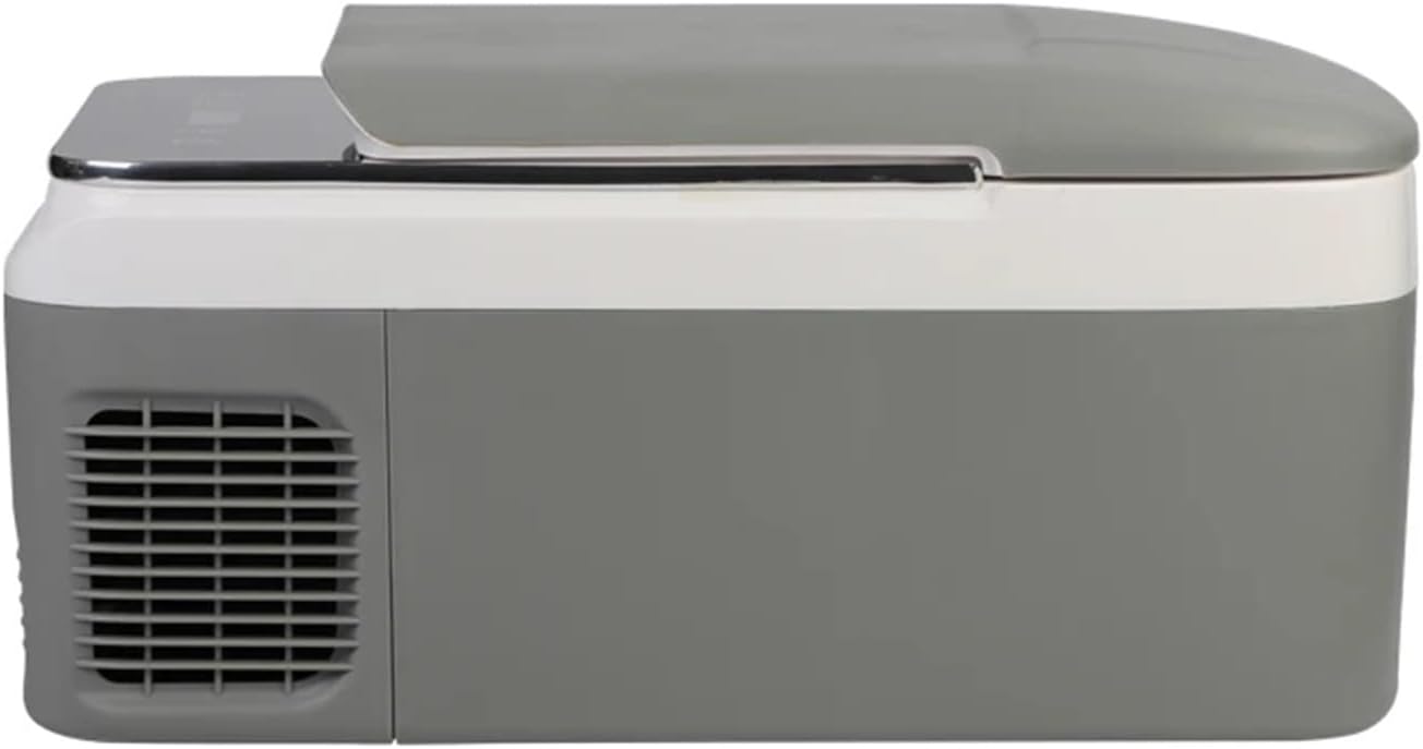Portable Car Refrigerator 12V Refrigerator Automobile Camping Fridge Freezer Mini Electric Car Fridge(White Black)
