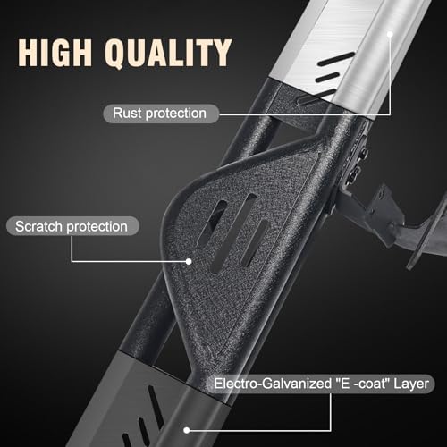 Escalones Laterales de Acero Carbono para Camioneta Dodge Ram miniatura 3