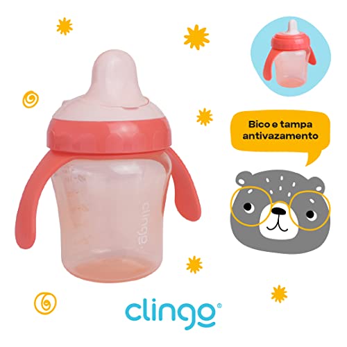 Copo de Transição Rosa, Clingo, Rosa