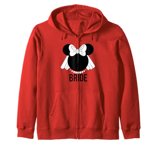 Minnie BRIDE Zip Hoodie: le sweat zippé qui préserve votre coiffure de mariée