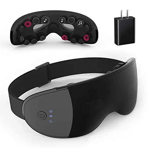 NIPLUX EYE BEAT アイビート 3D振動 可視 目元エステ アイマスク 遮光 折り畳み 充電式 音楽 睡眠 癒し 株式会社日創プラス ニップラックス 男女兼用 バレンタイン 母の日 父の日 誕生日 プレゼント 実用的